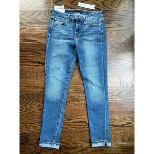 Joe’s jeans the icon mid rise skinny crop flawless Sz. 27 blue NWT